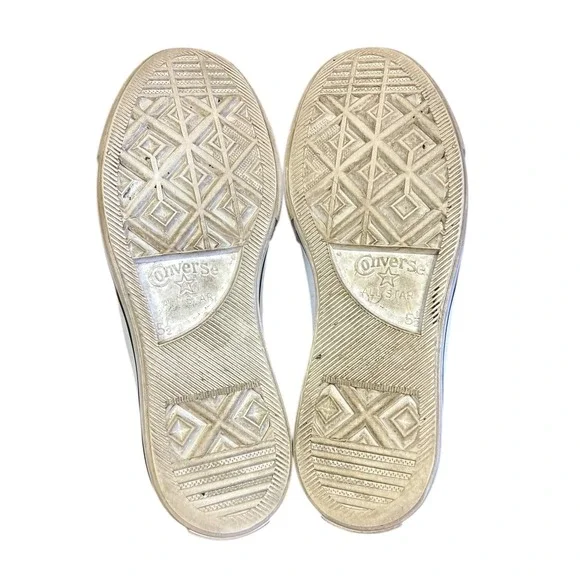 CONVERSE Chuck Taylor All Star Lift Platform White Leather Low Sneakers 7.5 - Picture 10 of 10